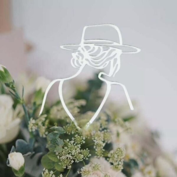 Silver Texas Girl Topper