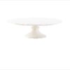 12 Inch White Ceramic Cake Stand