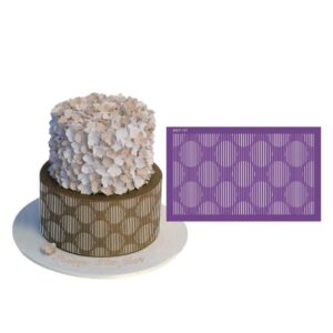 Oval Design Mesh Stencil