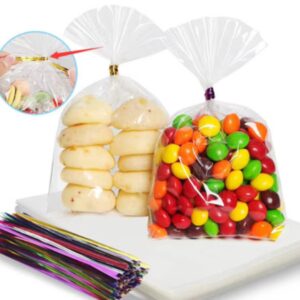 100pcs Gold Metallic Twist Ties