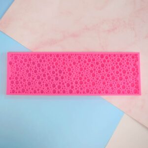 Round Pearls and Bubbles Fondant Silicone Mold