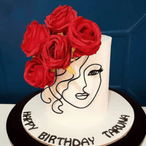 Modern Chic Lady Face Topper