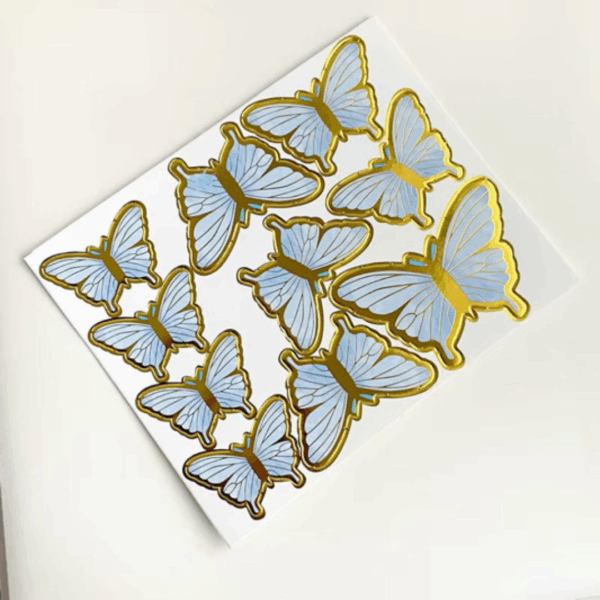 Untitled design - 2025-10-22T180040.875 10 Pcs Set Blue Butterfly Cake Topper