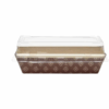 Kraft Disposable  Baking Pan  with Plastic Lid