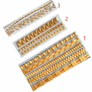 Fondant Border Silicone Molds