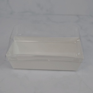 Small Cake Slice  Box with Plastic Lid