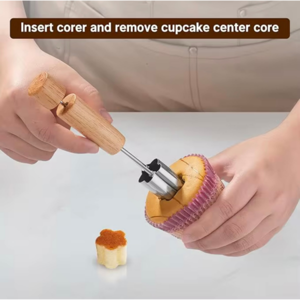 Flower Shaped Cupcake Corer