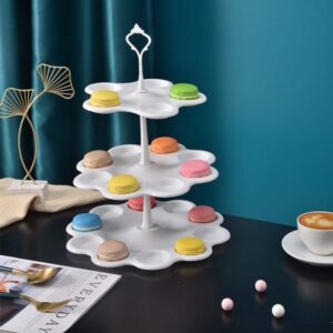 24 Hole White Cupcake Stand